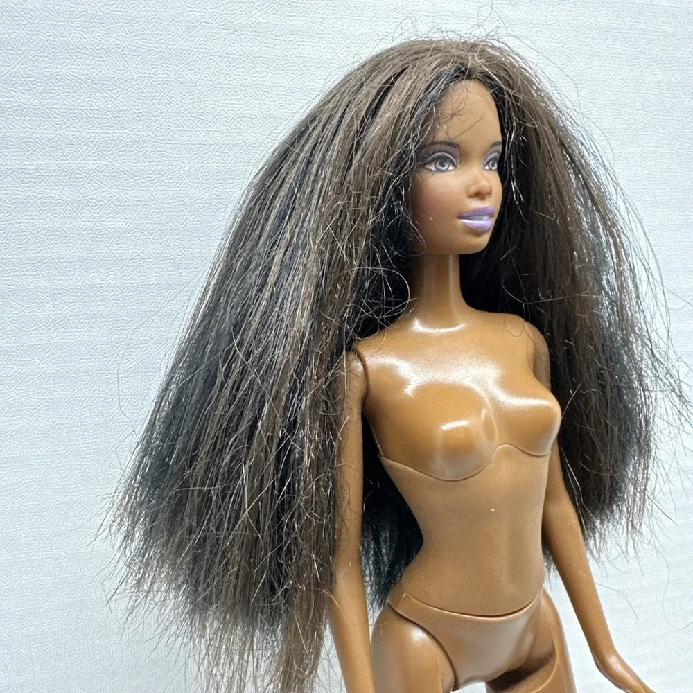 Mattel 1999 Barbie‎ AA Doll Ever Flex Jewel Girl Rubber Flexible Waist Nude